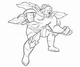 Doomsday Dc Universe Ability Coloring Pages sketch template