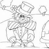 Clown Funny Colouring Pages Coloring Circus Print sketch template