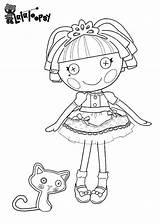 Coloring Lalaloopsy Pages Drawing Mermaid Colouring Splatoons Girls Books Kids Color Bratz sketch template