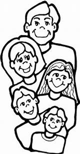 Coloring Family Pages Kids Print Coloringkids sketch template