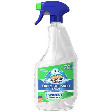 scrubbing bubbles daily shower cleaner  fl oz trigger spray