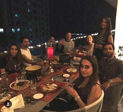 check out varun dhawan dines with rumored girlfriend natasha dalal and friends bollywood hungama