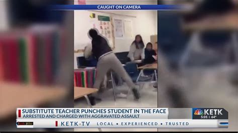 texas substitute teacher arrested after video surfaces