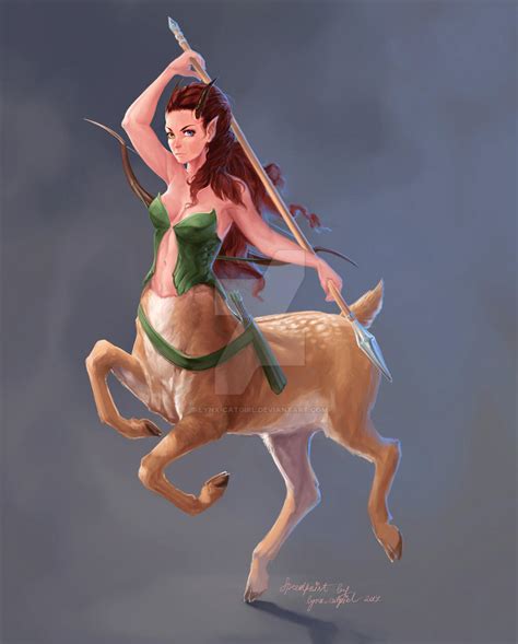 Deer Centaur By Lynx Catgirl On Deviantart