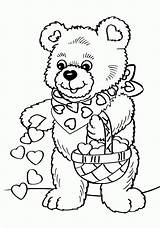 Coloring Valentine Pages Prek Preschool Popular sketch template