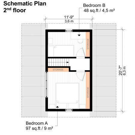 bedroom cabin plans