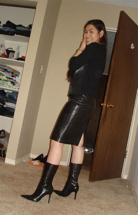 Pin By Ddt On Ysave Leather Skirt Fashion Leather