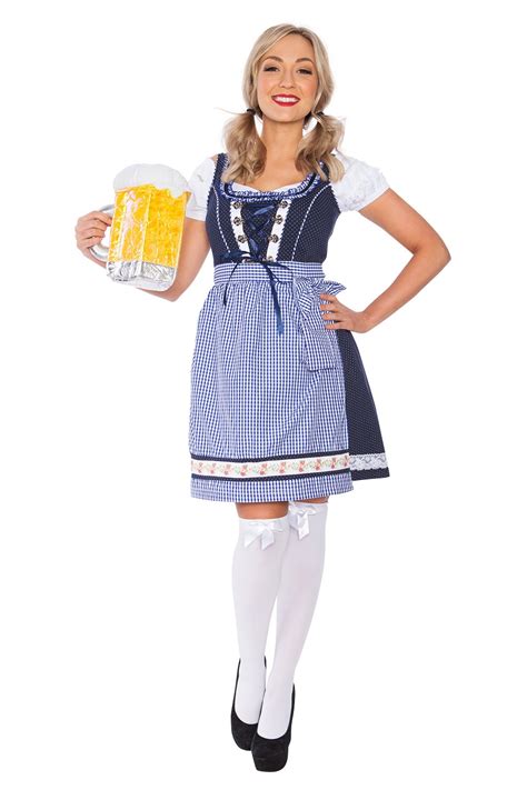 Ladies Oktoberfest Beer Maid Fancy Dress Costume Costumesinaustralia