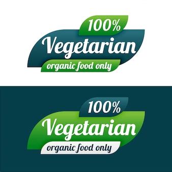 vegetarisches symbol fuer veganes essen kostenlose vektor