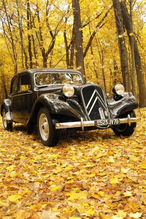 cool iphone wallpapers antique car   autumn