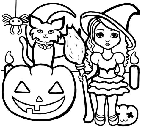 huzat   halloween coloring pages