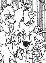 Perros Dibujo Bulkcolor Sonrientes Trickfilmfiguren Doghousemusic Malvorlage Cartoni sketch template