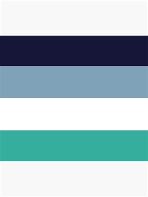 Oriented Aromantic Asexual Flag Sticker By Snowymoonowl Redbubble