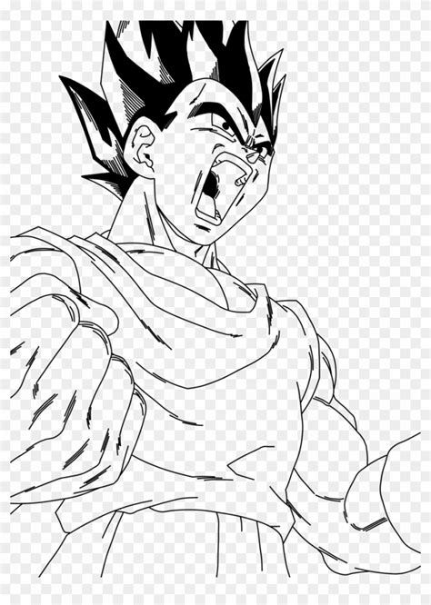 majin vegeta coloring pages coloring home