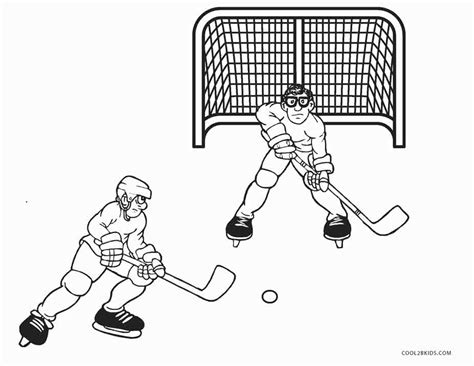 printable hockey coloring pages  kids coolbkids