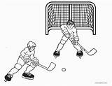Hockey Coloring Printable Ice Cool2bkids Sheets sketch template