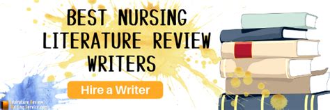 nursing literature review    easy