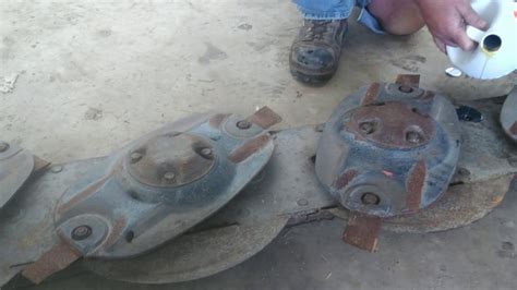 fella sm disc mower repairs  maintenance youtube