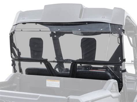 honda pioneer  rear windshield