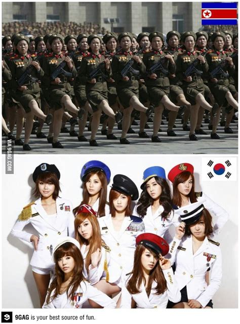 North Korea Vs South Korea Army