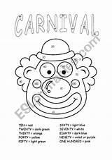 Carnival Worksheets Worksheet Vocabulary Esl Preview English School Traditions Holidays Eslprintables sketch template