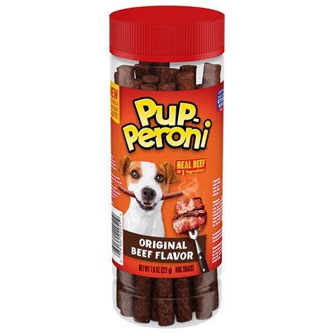 pup peroni original beef flavor dog treats oz canister walmartcom