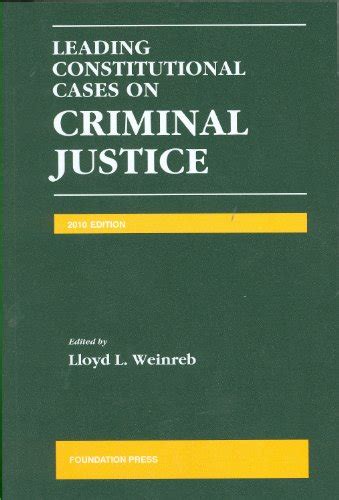 download leading constitutional cases on criminal justice 2010