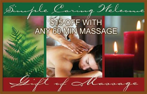 massage 15 off 60 min christmas special relax heal new