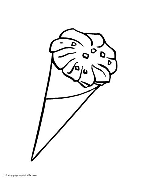 ice cream colouring page coloring pages printablecom