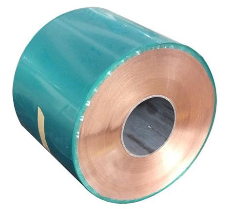 sides copolymer coated copper tape  cable armouring shielding