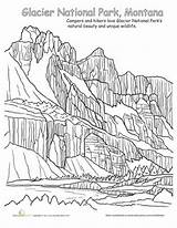 Glacier Arches Everglades Yosemite Caverns Carlsbad Designlooter Acadia sketch template