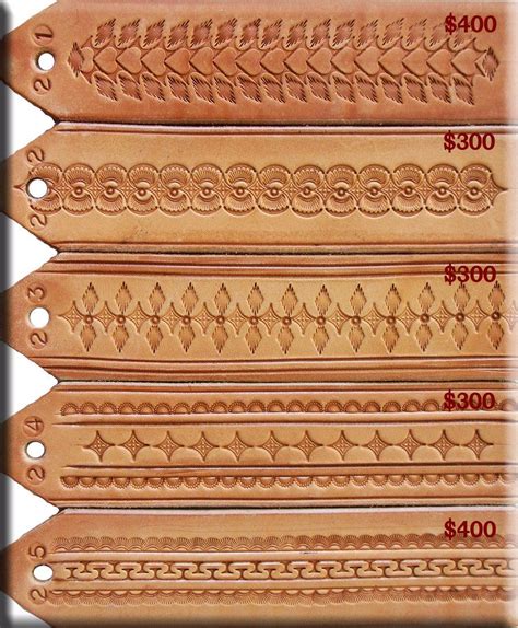 leather belt carving patterns printable leather tooling patterns
