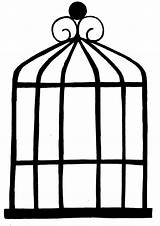 Cage Bird Drawing Clipart Birdcage Clip Simple Cages Birds Caged Drawings Draw Cliparts Empty Becuo Tattoo Silhouette Clipground Sketch Easy sketch template