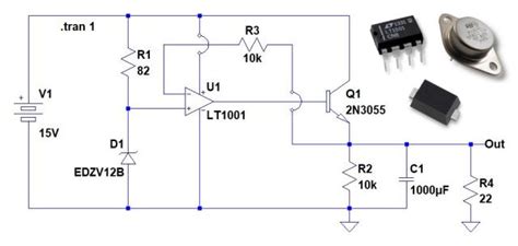 power supply design notes simulating  op ampbased linear voltage regulators power
