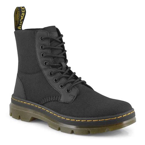 dr martens mens combs nylon lace  combat  softmoccom