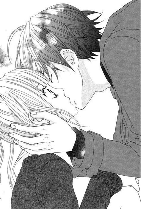 Image Via We Heart It Romantic Manga Anime Couple Kiss