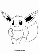 Coloring Pokemon Eevee Pages Evolutions Popular sketch template