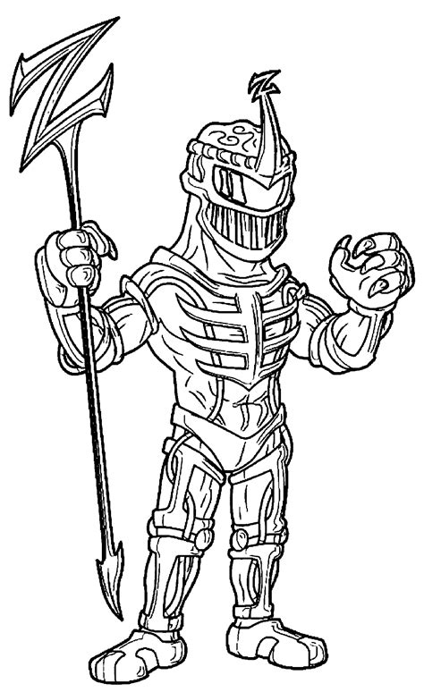 mighty morphin power rangers lord coloring page wecoloringpage