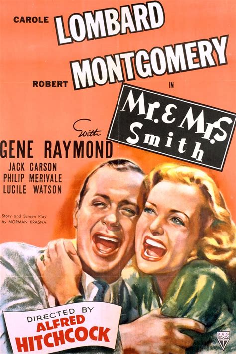 Mr And Mrs Smith 1941