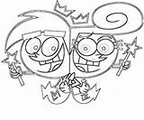 Coloring Pages Fairly Oddparents Parents Cosmo Wanda Odd Printable Popular Cartoons Character Getcolorings Color Getdrawings Grandparents Coloringhome sketch template