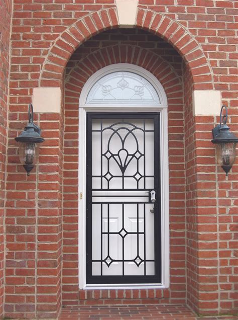 wrought iron window door guards parkville md custom iron metal security doors gates