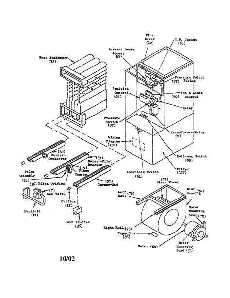 goodman furnace parts model eggdc  sears partsdirect