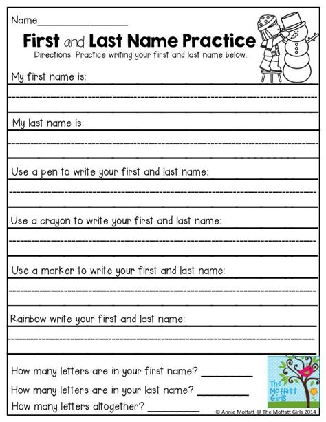 grade writing practice