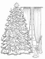 Coloring Nutcracker Christmas Pages Clara Adult Tree Ballet Trees раскраски Nutcrackers Printables Kira Via Templates Digi sketch template