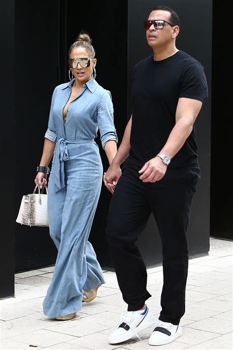 Jennifer Lopez And Fiancee Alex Rodriguez Head Out To