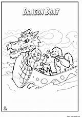 Boat Dragon Coloring Pages Getcolorings Getdrawings Color Printable Print sketch template