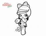 Kawaii Helado Gelato Colorir Bambina Disegni Menina Sorvete Niña Cdn4 Helados sketch template