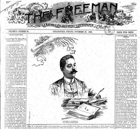 illustrated african american newspaper  indianapolis freeman readex