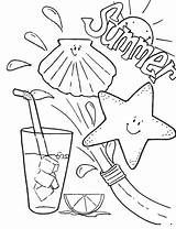 Coloring Summer Pages Summertime Time Crayola Clothes Camp Reading Fresh Printable Color Print Drink Sheets Kids Drinks Colouring Getcolorings Daylight sketch template