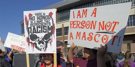 thousands protest redskins   minneapolis  nfl game huffpost